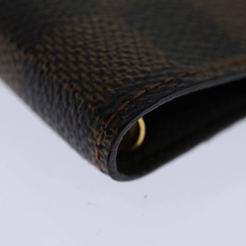 LOUIS VUITTON Damier Ebene Agenda PM Day Planner Cover R20700 LV Auth am5828 - Picture 14 of 16